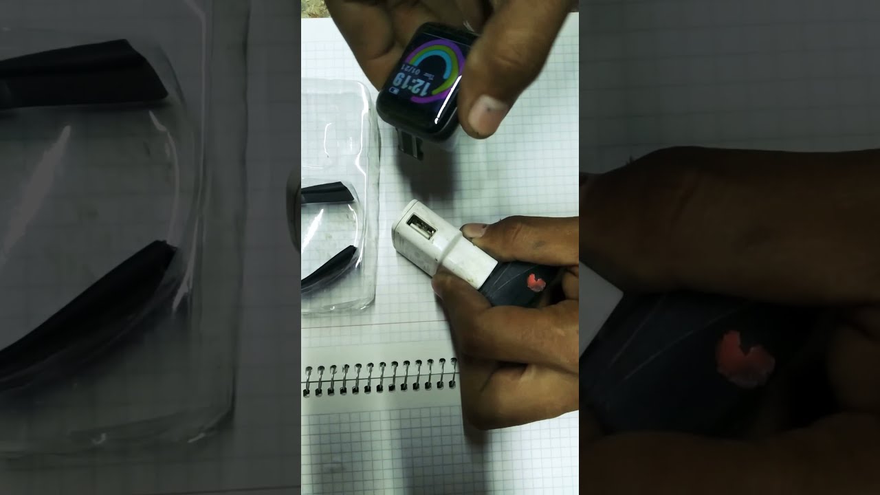Cómo cargar el smartwatch y68