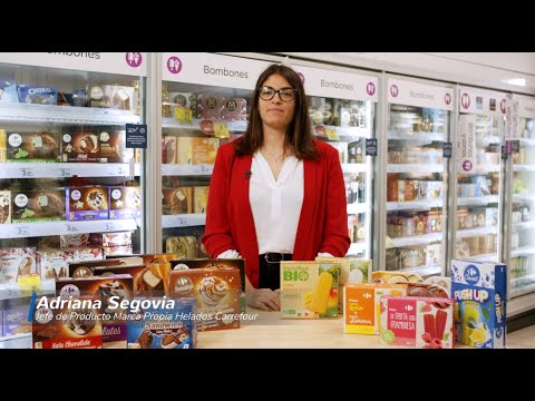 Equipo y secretos detrás de los helados de Carrefour