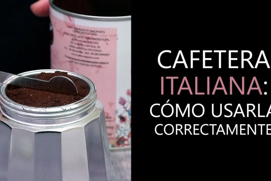 Descubre los secretos del café perfecto con una cafetera italiana