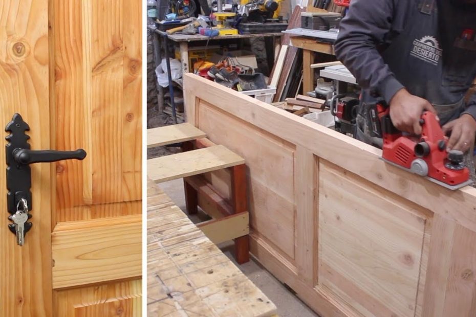 Guía de bisagras para puertas de madera: tipos, instalación y solución de problemas