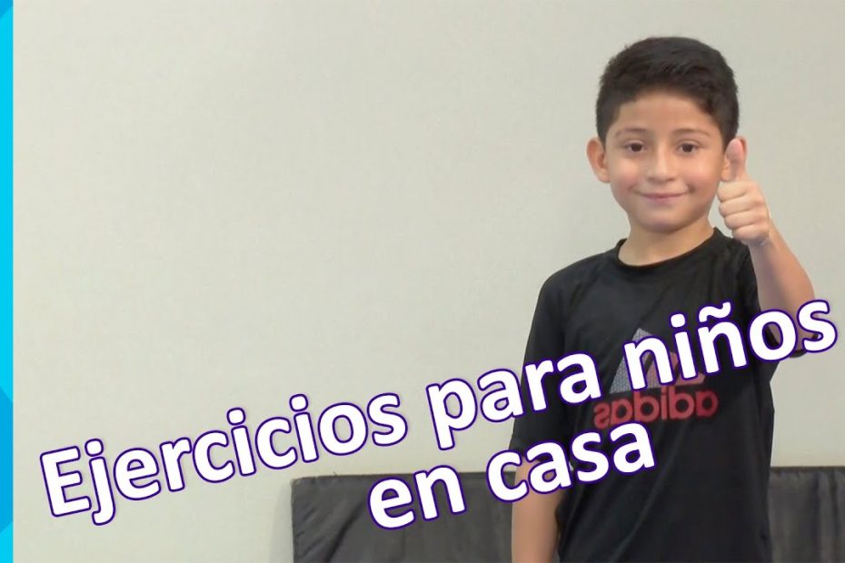 ¿Qué ejercicios puede hacer un niño de 7 años?