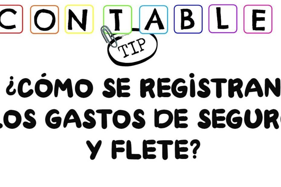 ¿Dónde se registran las polizas de seguros?
